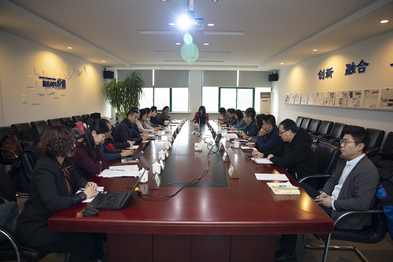 奧鵬遠程教育中心一行前來我院訪問交流